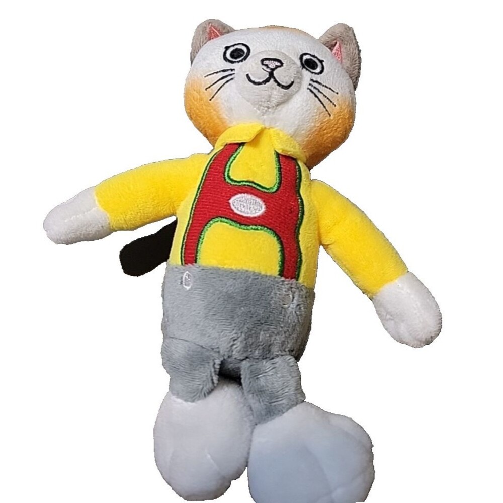 YOTTOY Huckle Cat Plush 7.5" Richard Scarry‎ 2020 Soft Stuffed Animal Toy